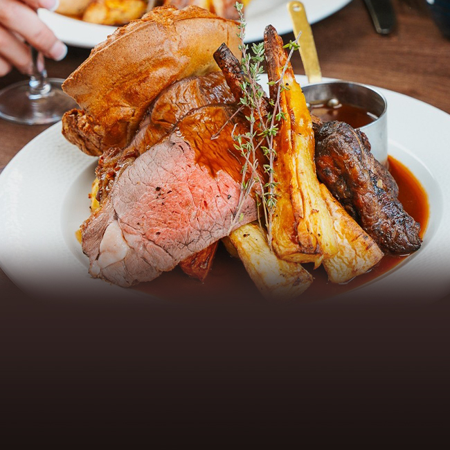 Sunday menu at The Corner House