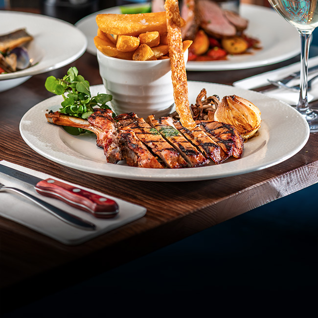 A La Carte menu at The Corner House