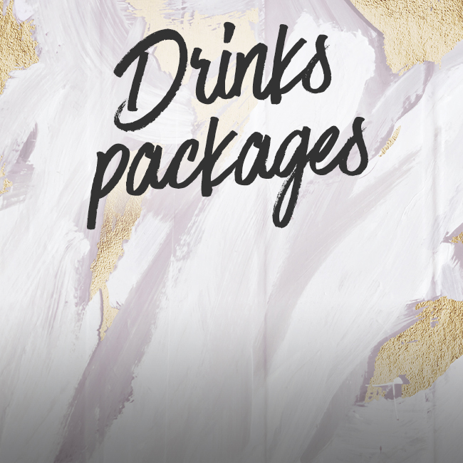 Drinks packages at The Corner House 